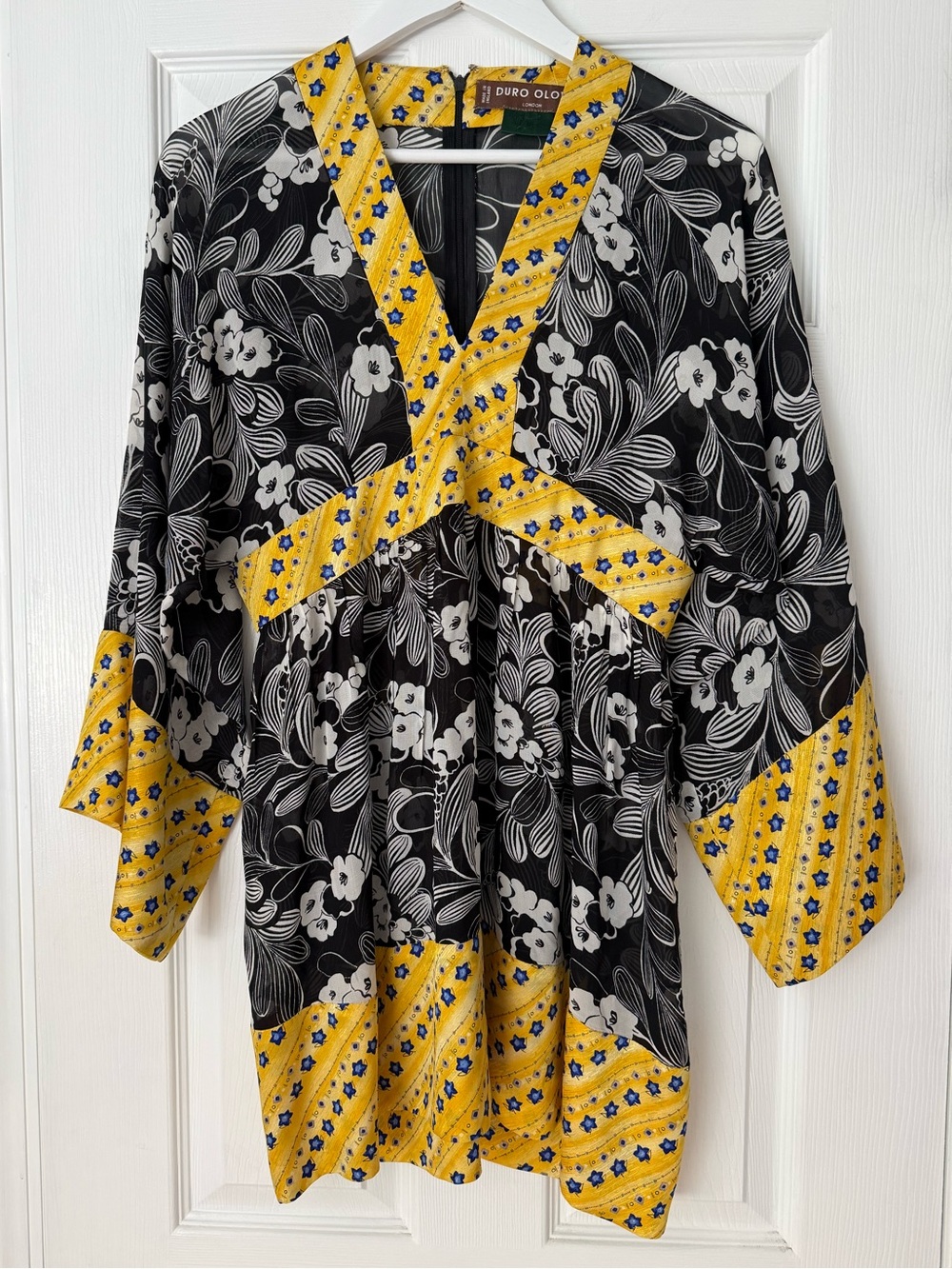 Rare!! 2000’s Y2K Duro Olowu Kimono Dress